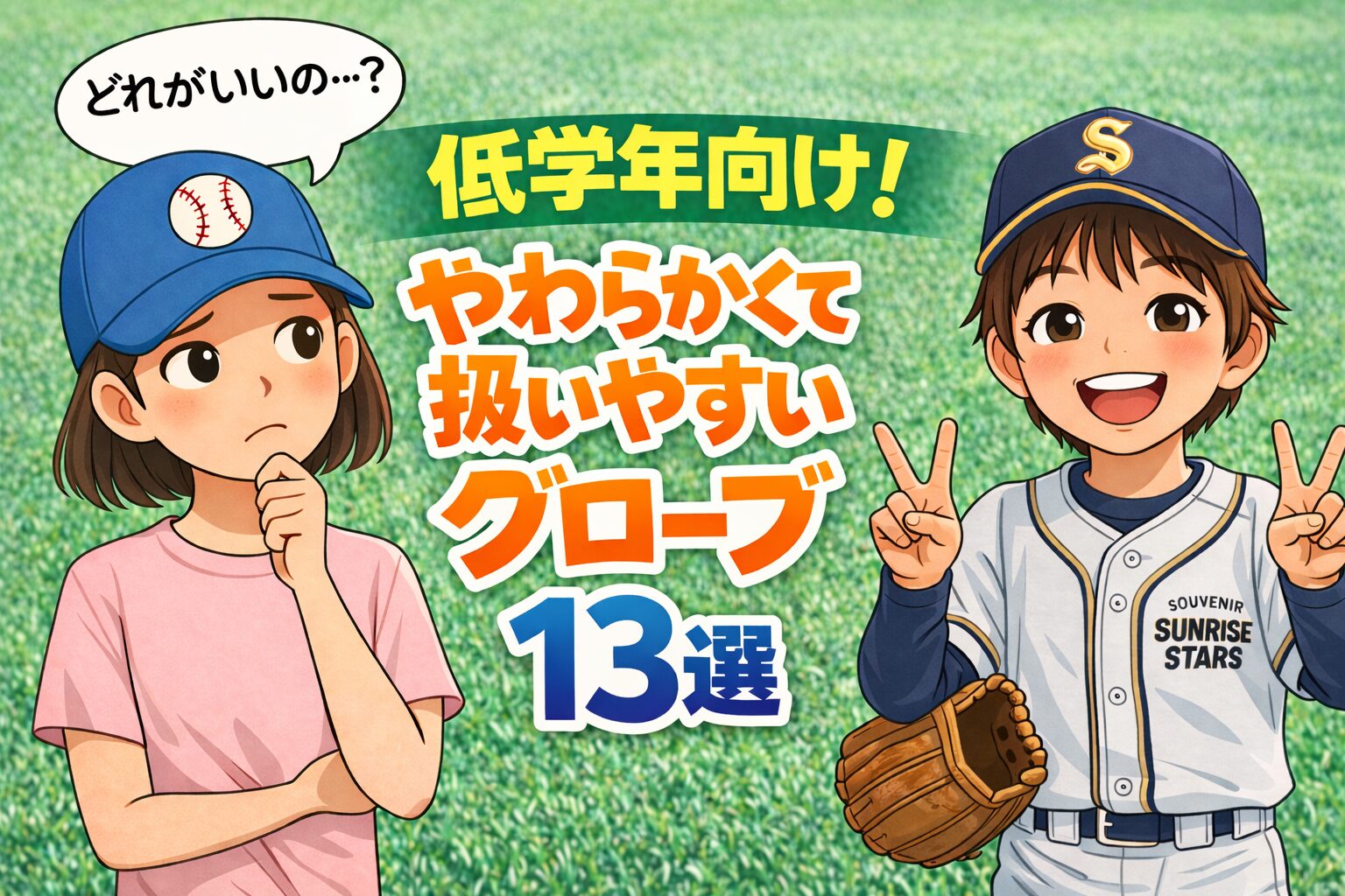 少年野球　低学年　グローブ　オススメ